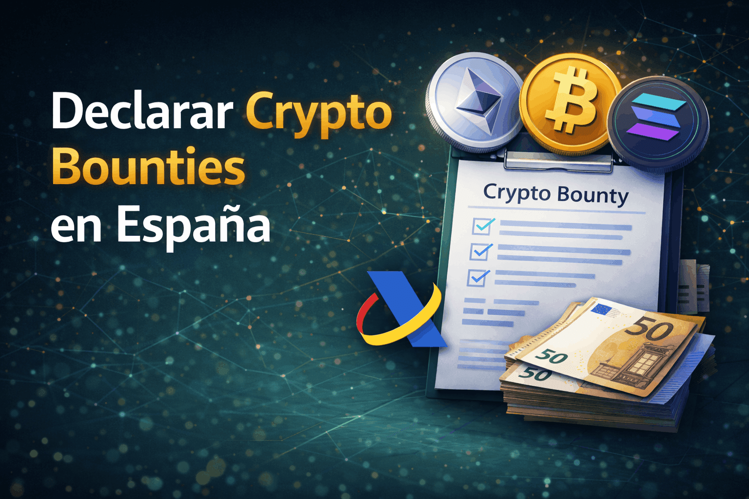 Cómo se declaran los Crypto Bounties en España en la renta de 2025