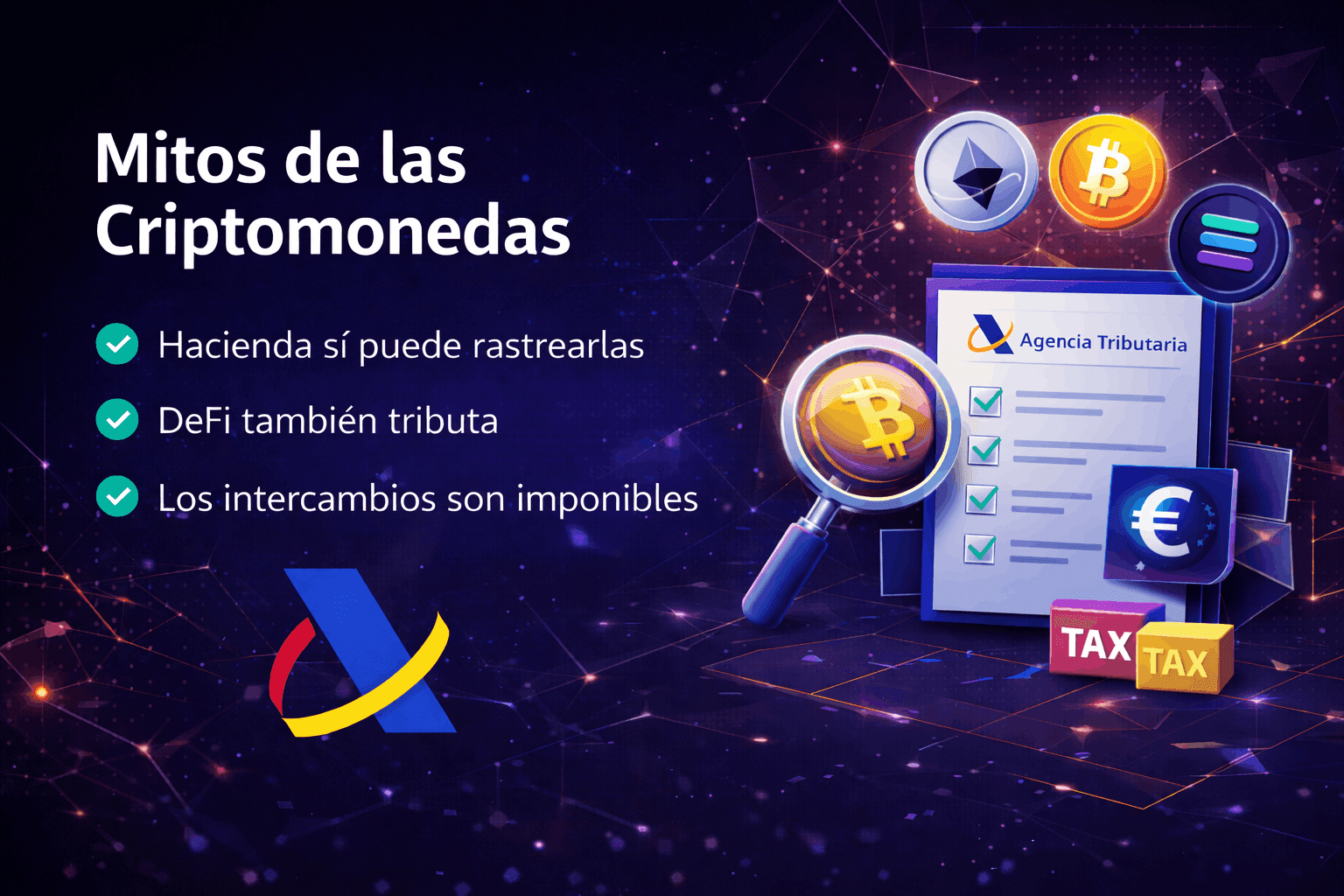 Los mitos más comunes sobre los impuestos de criptomonedas en España