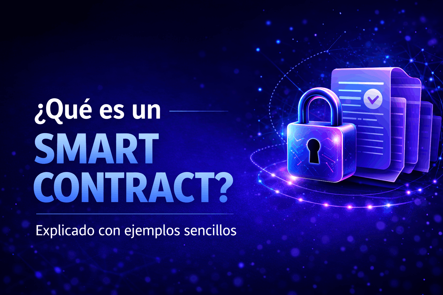 ¿Qué es un Smart Contract? Explicado con ejemplos sencillos